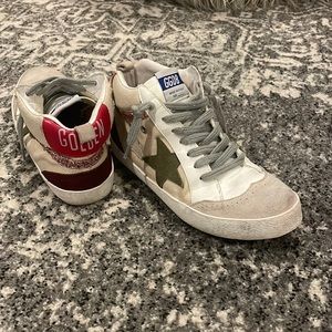 GOLDEN GOOSES midstars / size 38 / or 7 1/2 / / great condition/ idk if dupe